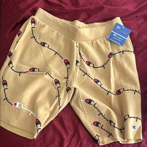 Champion Women's Gold Athletic Shorts